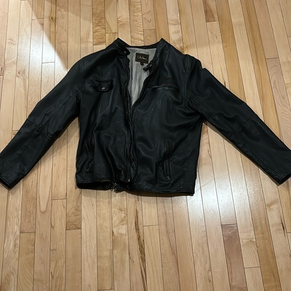 Cole Haan Other - Black Men’s medium Cole Haan Lambskin Jacket, VINTAGE